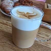 Caffe late at FREA Bakery in Berlin