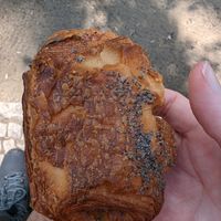 Tomato and potato pastry at FREA Bakery in Berlin