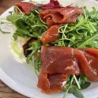 Vegan lox  at FREA Bakery in Berlin