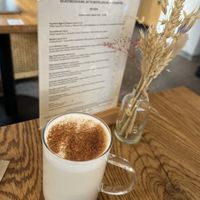 Pumpkin spice latte   at FREA Bakery in Berlin