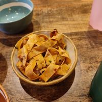 Tofu sheets at The Real Wan in Glasgow