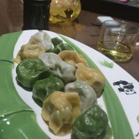 Dumplings at Fu Hui Ci Yuan Vegetarian Restaurant in Beijing