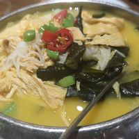 Spicy and sour soup at Fu Hui Ci Yuan Vegetarian Restaurant in Beijing