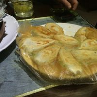 fried dumplings at Fu Hui Ci Yuan Vegetarian Restaurant in Beijing