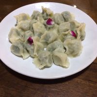 Dumplings at Fu Hui Ci Yuan Vegetarian Restaurant in Beijing