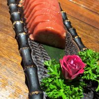 Lotus root dish at Fu Hui Ci Yuan Vegetarian Restaurant in Beijing