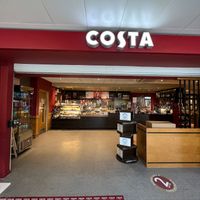 Exterior inside hospital at Costa Coffee - Maidstone Hospital in Maidstone
