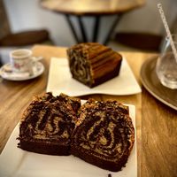 Marbré vanille et chocolat   at Avec&Sans in Perigueux