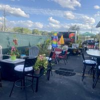 Garden Seating  at Grandma Wan's in Bradenton