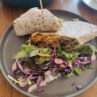 Cauliflower flatbread at Seasalt Cafe and Deli in Cobh