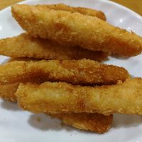 vegan 'fish fingers' at Amagi Queen - 天城女王 in Hualien