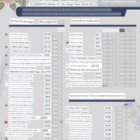 Menu front 26/07/23  at Amagi Queen - 天城女王 in Hualien