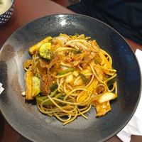 Kimchi Pasta at Cao Yuan Zhai - 草緣齋 - Maybe closed in Hualien