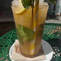 Limonada con jengibre y menta at The Green Corner in Mataro