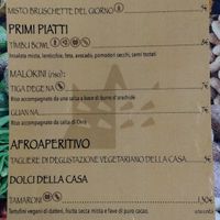 Menu - June 2022 at Café Timbuktu in Perugia