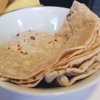 Chapatis at Cafe Spice in Newcastle Upon Tyne