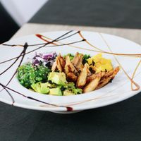 Poke Bowl Vegano at The Royal Bar in Vinaros