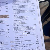 Vegan options  at The Royal Bar in Vinaros