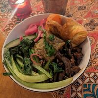 POM PATTY SRANAN BOWL #Veganuary at The Old Soul in Amsterdam