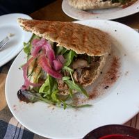 Pita rendang   at The Old Soul in Amsterdam