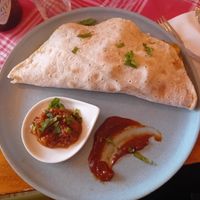 Masala wrap at The Old Soul in Amsterdam