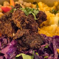 Cinnamon plantain delicious at The Old Soul in Amsterdam