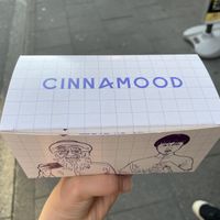 Box with two rolls  at Cinnamood in Cologne
