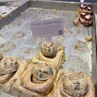 Vegan cookie dough roll  at Cinnamood in Cologne