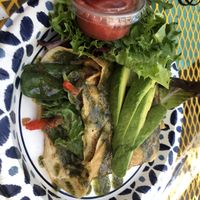 The one vegan crepe  at Cafe Crepes de Paris in Bakersfield