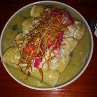 Vegane Enchiladas at La Tradición in Palenque