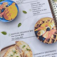 Menu as of 24th October 2024 at La Tradición in Palenque