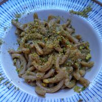 Pistachio pasta at ImPasta in Valletta