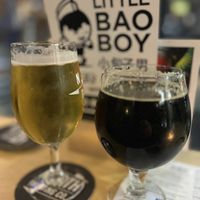 VG beers   at Little Bao Boy in Leeds