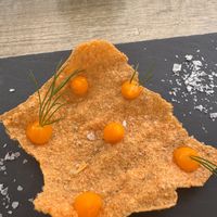 The vegan appetizer   at La Bottega in Nerja
