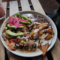 Tofu Scrambled at Hierba Santa in Tuxtla Gutierrez