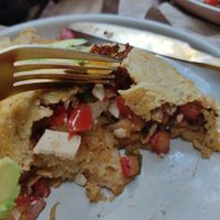 Crepe at Hierba Santa in Tuxtla Gutierrez