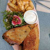 'gourmet toastie' at The Cardamom Pod in Southport