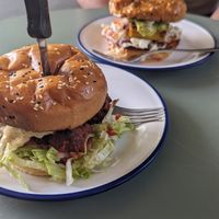 Burger bun was a bit meh at Soul Burger in Parramatta