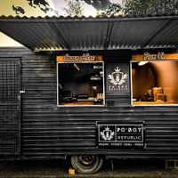 Permanent food truck  at Po' Boy Republic in Bellingen