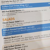 Menu may 2026 at All Seasons Hotel in Bendigo