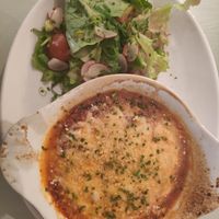 The vegan cheese is amazing. at Chapel Arts Cafe in Bath