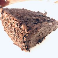 Tripe choc cake 😍 at Chapel Arts Cafe in Bath