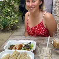 Trip of dips & Jo at Chapel Arts Cafe in Bath