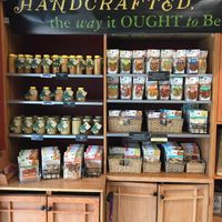Dry soup mixes. Some are vegan but not labeled as such. at Great Harvest Bread Co in Burnsville