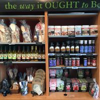 Other items for sale. Vegan maple syrups & infused olive oils. at Great Harvest Bread Co in Burnsville