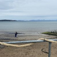  at Mickey's Beach Cafe in Abersoch