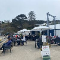  at Mickey's Beach Cafe in Abersoch