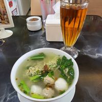 Baso campur complit at Karunia Baru in Bogor