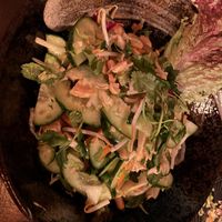 Cucumber salad  at Com Nieu 21 in Hamburg