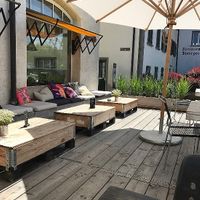 terrasse  at Uferlos in Stein Am Rhein